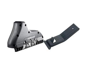Wolfcraft 4009000 Rabot Plaquiste à Chanfreiner 3 Lames noir & 4045000 1 Lève-plaque L215 x L75 x H65 mm avec Crochets de Traction Noir