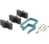 Wolfcraft Kit d'immobilisation 4040000 – Bride métal, 3 croisillons plast., embout Pz2, 3 vis 4x60mm