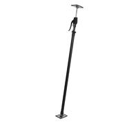 wolfcraft 4042000 Étai de Plafond Téléscopique, Charge 30 kg, 1,6-2,9 m | Support de montage pour plaques de plâtre et cloisons sèches, mécanisme à pompe avec réglage de précision, 4042000