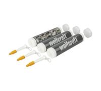 wolfcraft 4044000 - Cartouches Vides pour Enduit Prémélangé - Cartouches de 310 ml - 3 pièces