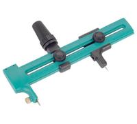 wolfcraft 4151000 - Compas Cutter - Coupe-Cercles pour Papier, Film et Cuir - 2 Lames de Rechange inclus