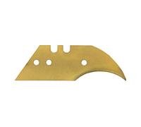 wolfcraft 4174000 1 Boîte de 5 Lames Crochues Tin Largeur 58 mm Épaisseur 065 mm Argent