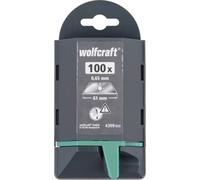 Wolfcraft 4309000 Lames trapézoïdales Profi 0,65 x 61 mm 100 pc(s)