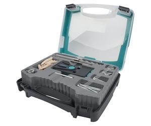 wolfcraft 4642100 - Coffret Undercover Jig TX 20 - Assemblage par vissage invisible Assemblages en angle, en T et à plat - 55 pièces