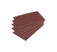 Wolfcraft 5 patins abrasifs corindon - grain 120 - 70x125 mm