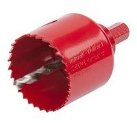Wolfcraft Scie cloche 5471000 Ø 51 mm BiM queue 6 pans avec foret centreur 1 pc