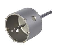 wolfcraft 5481000 - Trépan Béton SDS PLUS - Diamètre 83 mm - Filetage M16 - Avec Foret Centreur Ct Diamètre 8 mm