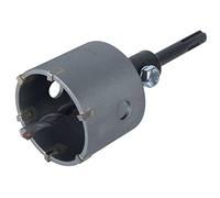 Wolfcraft Trépan pour béton SDS-Plus 5483000 Ø68 mm filetage M16 - Foret centreur Ø8 mm