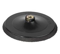 Wolfcraft Plateau de ponçage auto-agrippant 5618000 M14 Ø 180 mm Noir