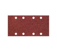Wolfcraft Patins abrasifs auto-agrippants 5801000 – 93×185 mm, perforés, grain 180, 10 pièces