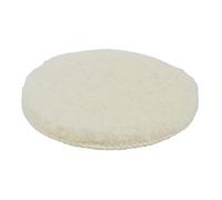 wolfcraft 5877000 Bonnet de polissage auto-agrippant en peau de mouton Diamètre 125 mm beige