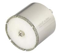 Wolfcraft Scie cloche diamantée Ceramic Ø60 mm – profondeur 45 mm – foret de centrage