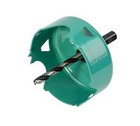 wolfcraft 5970000 - Trépan Plaquiste en Acier Carbone - Diamètre 76 mm