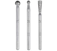 Wolfcraft 5988000 Jeu de broches à meuler diamantée 1 set