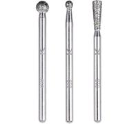 Wolfcraft 5988000 Jeu de broches à meuler diamantée 1 set