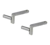 Wolfcraft Serre-joints rapides 6176000 – perforations 20 mm – 2 pièces – gris