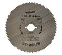 wolfcraft 6281000 - Lames de Scies Circulaires - 100 Dents & Diamètre 210 x 30 mm