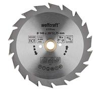 wolfcraft 6359000 Lame scie circulaire CT 18Dts Diamètre 140 x 20 mm