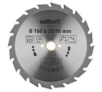 wolfcraft 6368000 Lame scie circulaire CT 20Dts Diamètre 160 x 20 mm