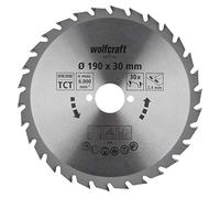 wolfcraft 6377000 Lame scie circulaire CT 30Dts Diamètre 190 x 30 mm