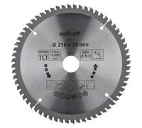 wolfcraft 6541000 - Disco de sierra circular HM, 64 dient., serie lila