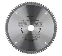 wolfcraft 6543000 Disco de Sierra Circular HM, 80 dient, Serie Lila Pack 1
