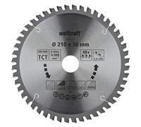 Lame de scie à onglet Wolfcraft® HM 48 dents Ø210 mm
