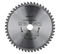Lame de scie Wolfcraft pour scie à onglet ø254x30 Z48 6548000