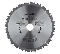 Wolfcraft® Lame de scie à onglet HM 24 dents Ø216 mm