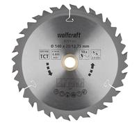 Lame de scie circulaire au carbure Wolfcraft 6731000 140 x 12.75 mm Nombre de dents: 18 1 pc(s)