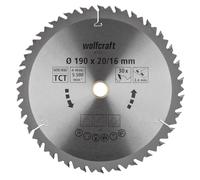 Lame de scie circulaire au carbure Wolfcraft 6735000 190 x 16 mm Nombre de dents: 30 1 pc(s)
