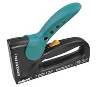 wolfcraft 7079000 Agrafeuse manuelle tacocraft P14+ Argent