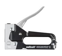 wolfcraft 7090000 Lot Agrafeuse Manuelle Tacocraft 6 avec 1000 Agrafes 8 mm type 053, Boitier Métallique