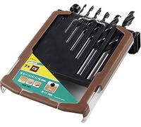 Wolfcraft Coffret M-6 7107000 Forets pour bois CV avec fraisoir