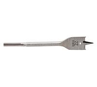 wolfcraft 7639000 1 Mêche Plate Ws, Ø 22 mm, Longueur 152 mm, Queue 6 Pans, Pointe de Centrage Affûtée Argent