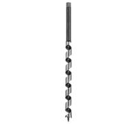 wolfcraft 7660010 Mèche à Bois à Spirale Unique Diamètre 10,0 x 250 mm argent