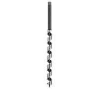 Wolfcraft Mèche à bois à spirale unique – spécial bois épais Ø 12,0 x 250 mm, argent