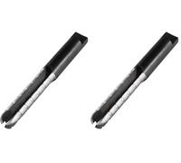 wolfcraft 7981000 Foret-Fraise pour plaque de plâtre ø 8 Noir (Lot de 2)