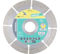 Wolfcraft 8313000 Disque à tronçonner diamanté 115 mm 1 pc(s)