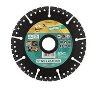 wolfcraft 8336000 Project Multi Disque diamant ø 125 x 22,2 mm