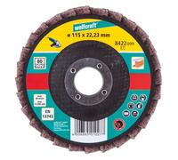 wolfcraft 8422099 Disque lamelle fibre pour Meuleuse G80 ø 115 vrac Noir 12,5 x 1 x 12,5 cm