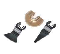 wolfcraft 8491000 Kit d’outils Multifonctions Standard, Noir/or