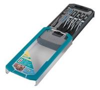 wolfcraft 8630000 Coffret de 10 Lames de scie sauteuse queue en T