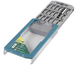 Wolfcraft 8633000 Jeu d'embouts 17 pièces vis à fente, cruciforme Phillips, vis Pozidriv, 6 pans intérieurs (TX)