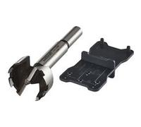 Wolfcraft 8728000 1 Fraise D'encastrement Ø35 Mm, Queue Ø 10 Mm, Longueur 90 Mm + Guide de Pose G