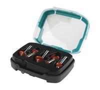 Wolfcraft Coffret de 5 fraises CT à profil Ø 8 mm longueur 40 mm 8754000