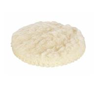 wolfcraft 5877000 Bonnet de polissage auto-agrippant en peau de mouton Diamètre 125 mm beige