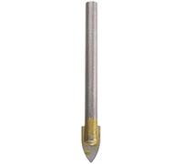 wolfcraft broca para taladrar azulejos y vidrio Pack 1, Argent, ø 5 mm