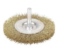 Wolfcraft Brosse circulaire laiton 2110000 – 75×10 mm – tige 1/4 (6,3 mm) – 1 pièce