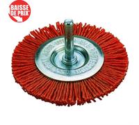 Wolfcraft Brosse circulaire nylon - 100 mm